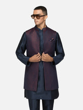 Burgundy Galaxy-Tex open jacket